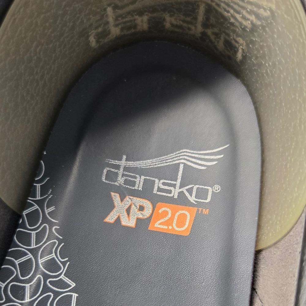 Dansko XP 2.0 Clogs Men 13 EU 46 Black Nubuck Leather Slip Resistant Work Shoes - Picture 6 of 11
